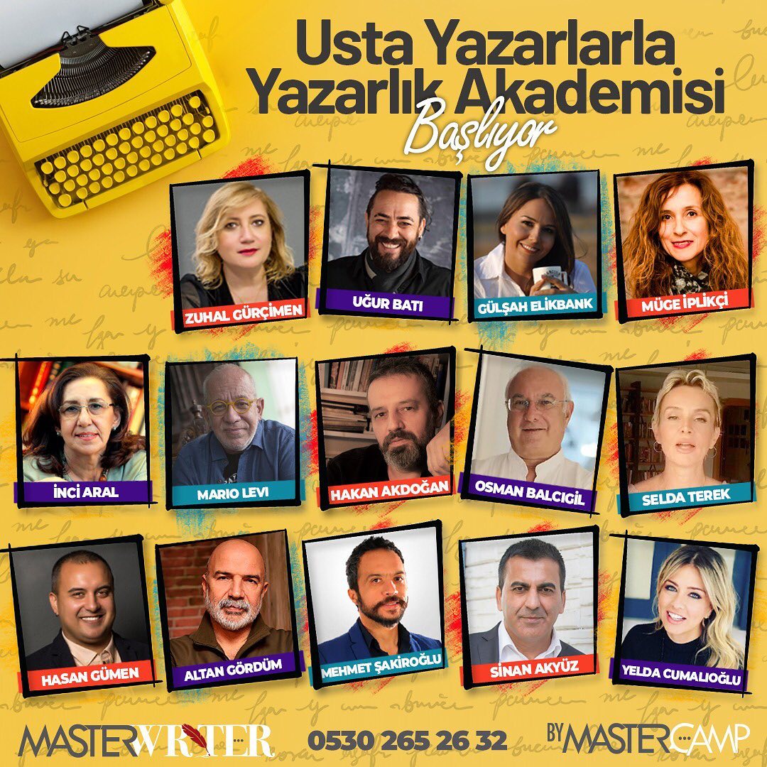 Usta Yazarlarla Yazarlık Akademisi